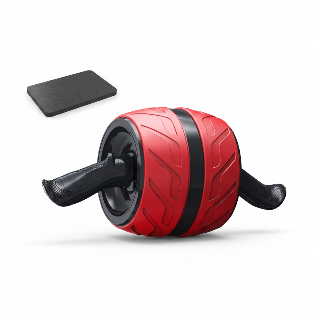 Ab Roller Pro met Automatisch Rebound-systeem op witte achtergrond